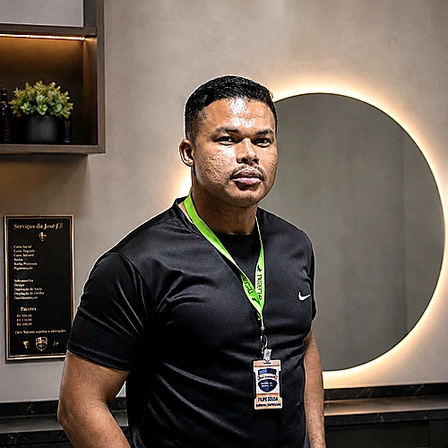 Filipe Miranda, fundador e master barber da Josef Barbearia
