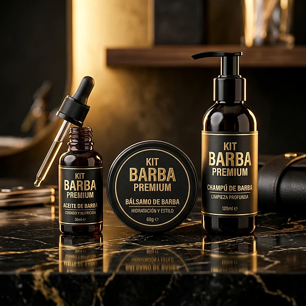 Kit barba premium disponível na Josef Barbearia