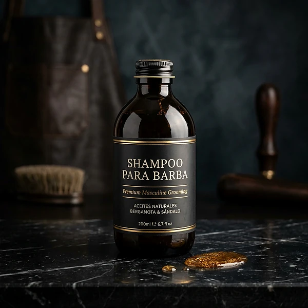 Shampoo para barba disponível na Josef Barbearia