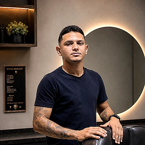Wallace Alexandre, especialista em barba da Josef Barbearia